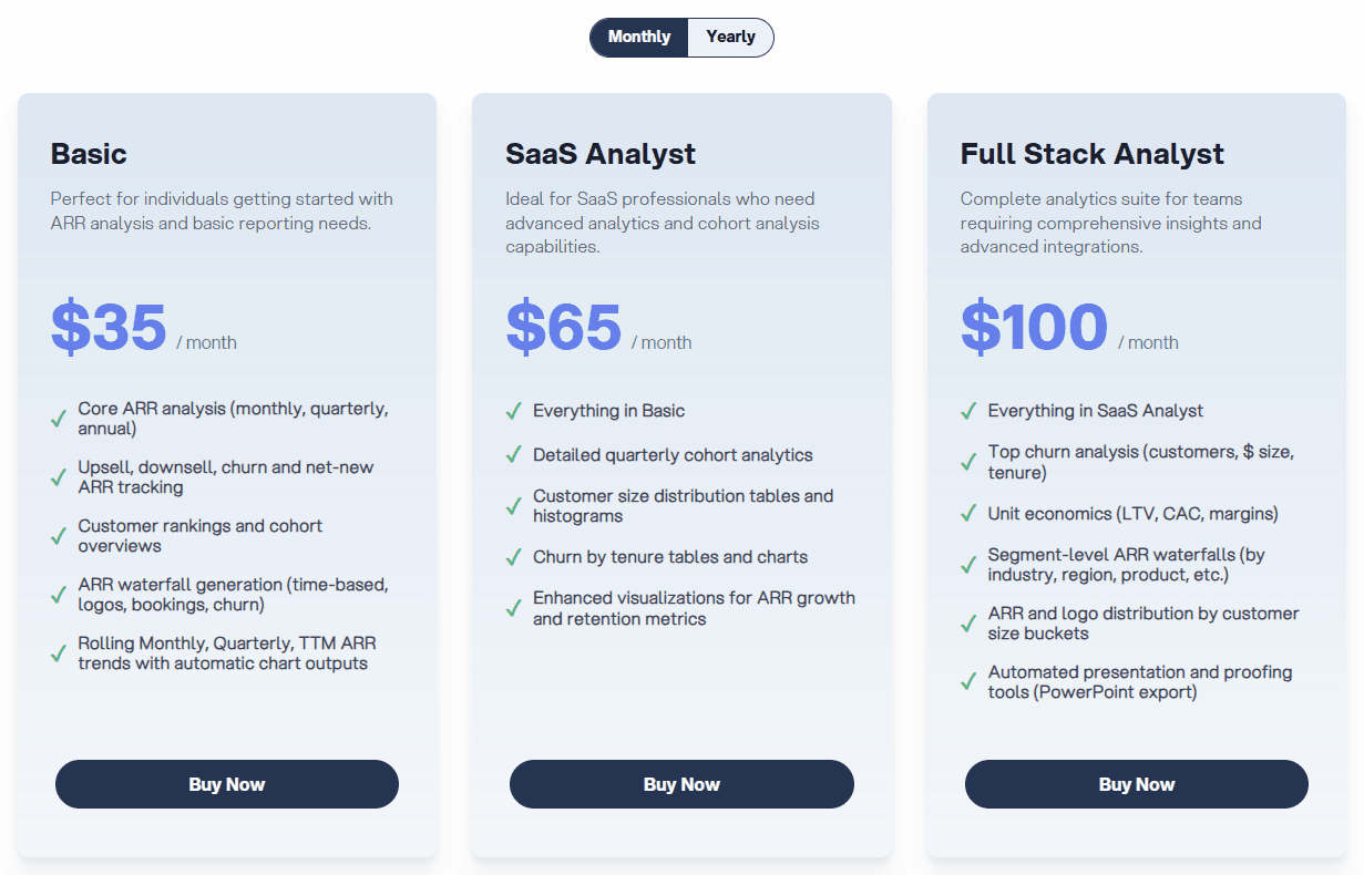 Pricing Options